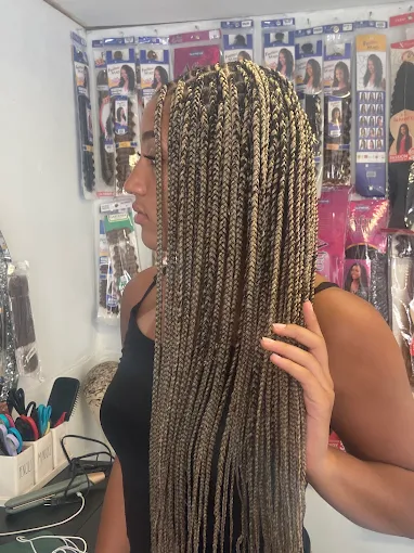Box Braids by D-Love Hair Braiding Center in Dracut MA